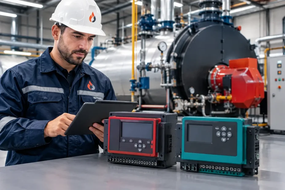 Controlador Honeywell versus Siemens na caldeira